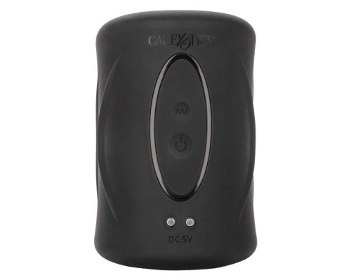 Черный вибромастурбатор Pro Stroker