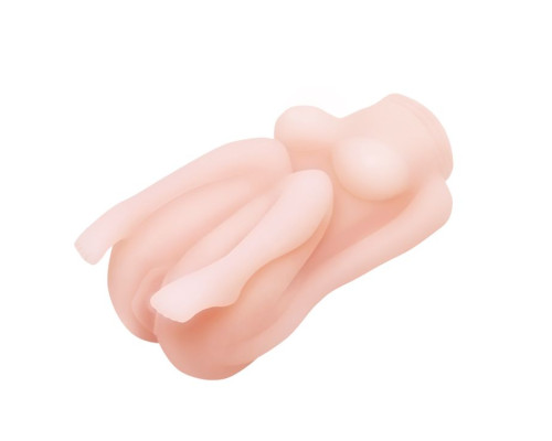 Телесный мастурбатор в виде миниатюрной девушки