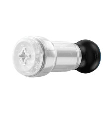 Набор PowerBlow   Feel Pocket Stroker Crystal: мастурбатор и интерактивная насадка