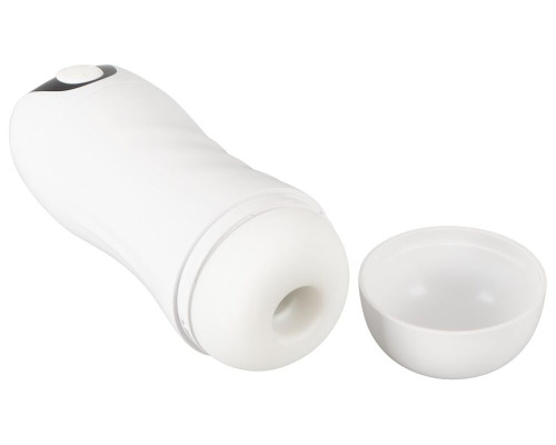 Белый мастурбатор Masturbator with 2 functions