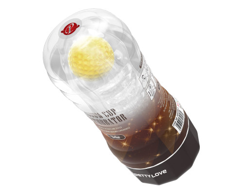 Прозрачный текстурированный мастурбатор Vacuum Cup Masturbator Stellar