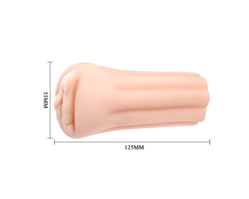 Мастурбатор-вагина Crazy Bull с эффектом смазки