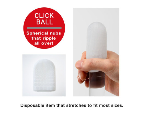 Карманный мастурбатор CLICK BALL