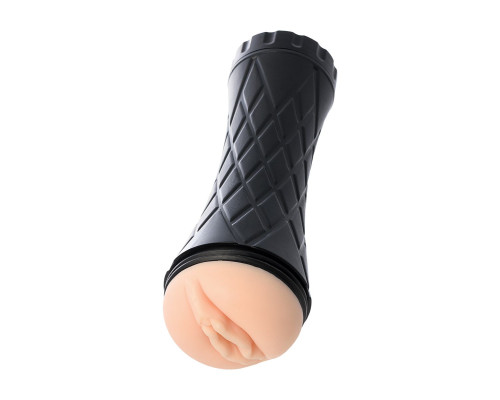 Телесный мастурбатор-вагина A-Toys в колбе