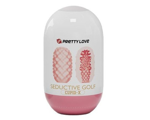 Розовый мастурбатор-яйцо Seductive Golf