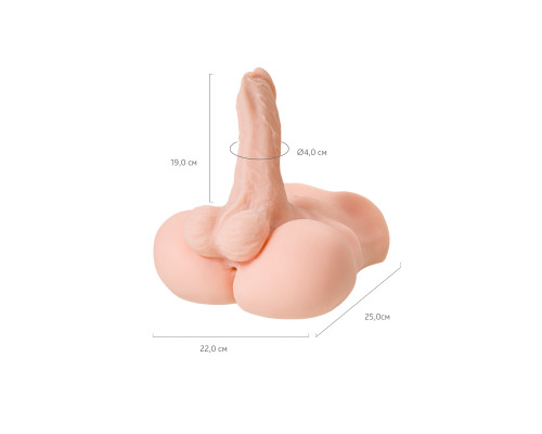 Мастурбатор с фаллосом Manuel