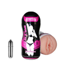 Мастурбатор-вагина Sex In A Can Vibra Vagina Tunnel