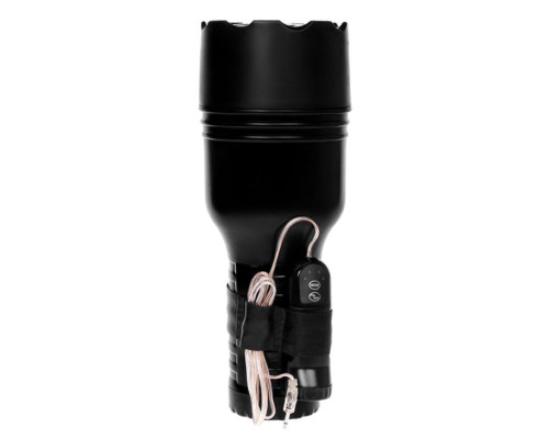 Мастурбатор-вагина с 4 уровнями вибрации и выносным пультом