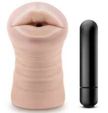 Телесный мастурбатор-ротик Skye