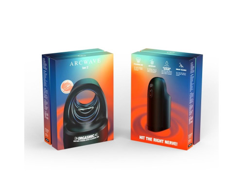 Черный мастурбатор ARCwave Ion 2