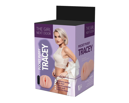 Телесный мастурбатор-вагина Tracey