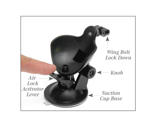 Перезаряжаемый мастурбатор-вагина с держателем для мобильных устройств Extreme Toyz Me