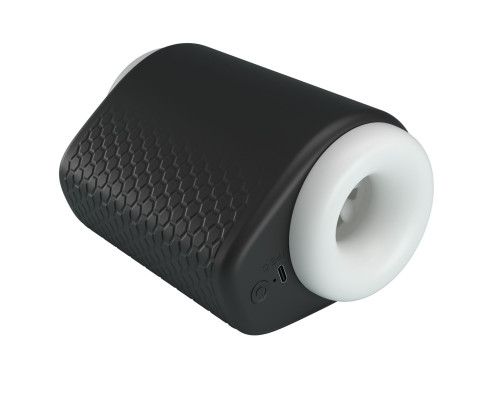 Черный автоматический вибромастурбатор Dj Girl