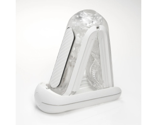 Белый мастурбатор Tenga Flip Zero Gravity с вибрацией