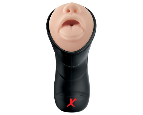 Мастурбатор-ротик Deep Throat Vibrating Stroker