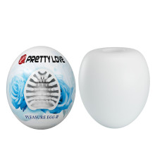 Белый мастурбатор-яйцо Pleasure Egg III