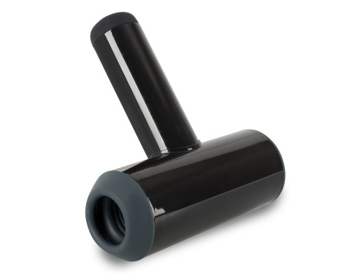 Черный мастурбатор с удобной ручкой Masturbator with 2 Functions