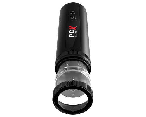 Черный автоматический мастурбатор Moto Bator X