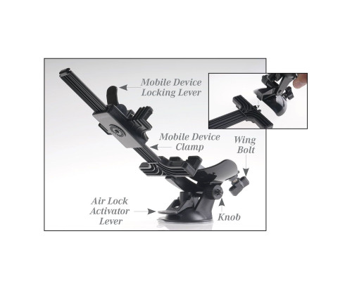 Перезаряжаемый мастурбатор-вагина с держателем для мобильных устройств Extreme Toyz Me