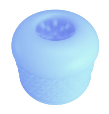 Голубой сквозной мастурбатор Cole