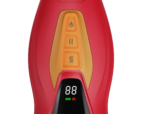 Интерактивный мастурбатор Solara с нагревом, вибрацией и поступательными движениями