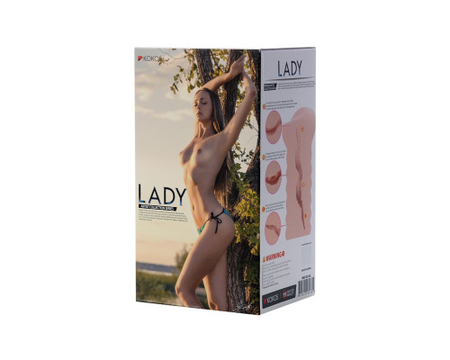 Мастурбатор-вагина Lady без вибрации