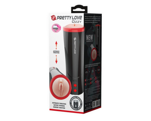 Автоматический мастурбатор-вагина Ozzy с голосовым сопровождением