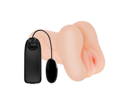 Телесный мастурбатор Jill - вагина и анус