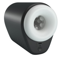 Черный автоматический вибромастурбатор Dj Girl