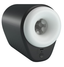 Черный автоматический вибромастурбатор Dj Girl