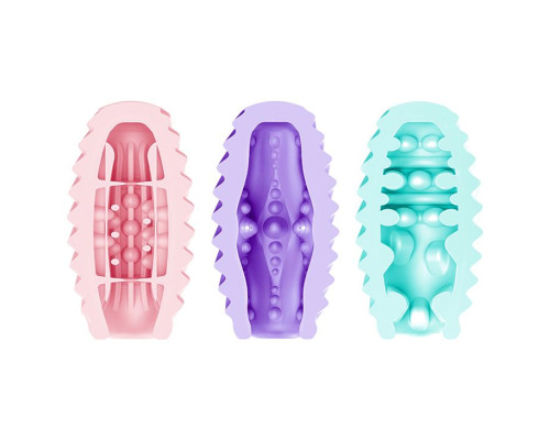 Набор из 15 мини-мастурбаторов Fantastic Egg Hard Boiled