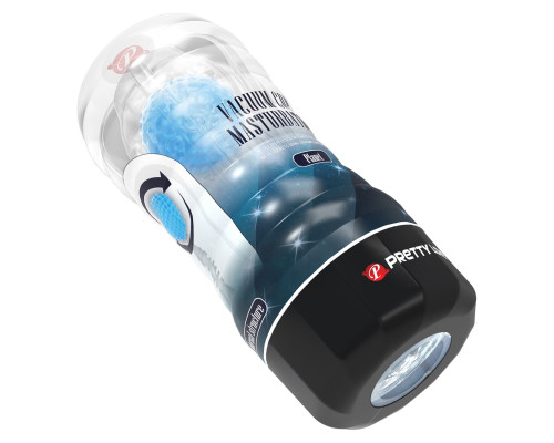 Прозрачный текстурированный мастурбатор Vacuum Cup Masturbator Planet