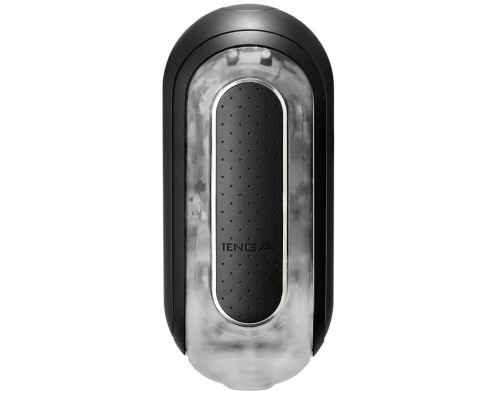 Черный мастурбатор Flip Zero с вибрацией