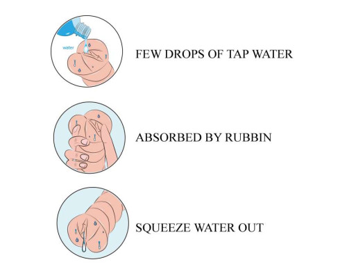 Мастурбатор с эффектом смазки