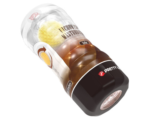 Прозрачный текстурированный мастурбатор Vacuum Cup Masturbator Stellar