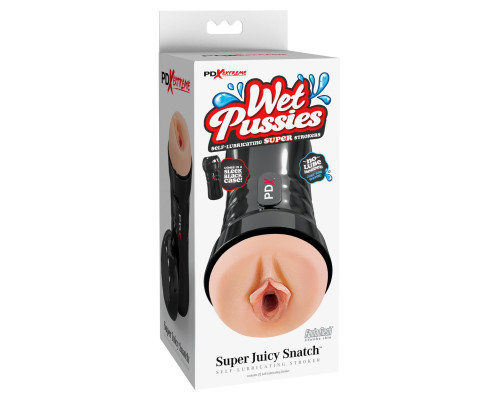 Мастурбатор-вагина в колбе Super Juicy Snatch