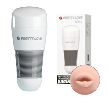 Мега-мастурбатор ротик Kitty без вибрации