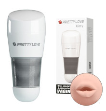 Мега-мастурбатор ротик Kitty без вибрации
