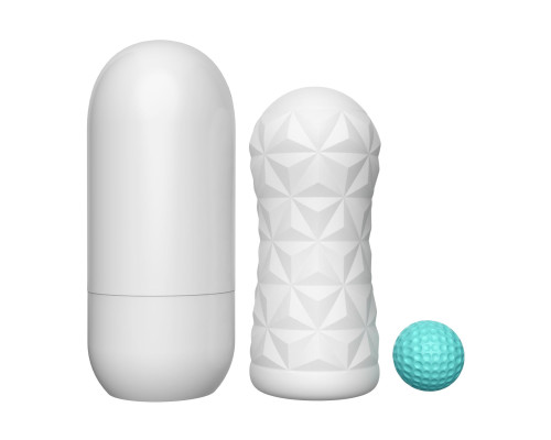 Белый мастурбатор в колбе Victoria