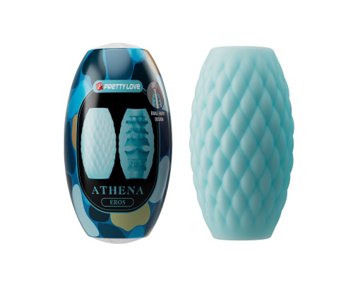 Голубой нереалистичный мастурбатор Athena