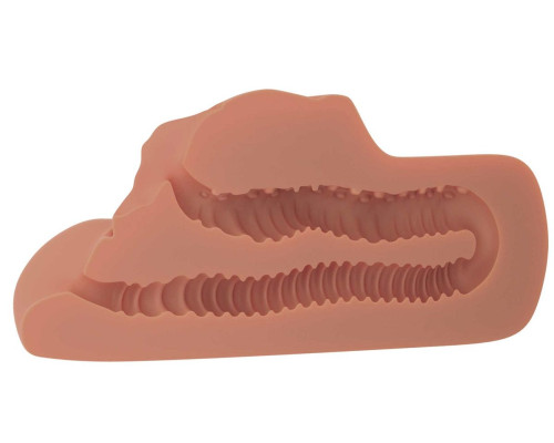 Кофейный мастурбатор Perfect Pussy Double Stroker