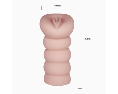 Мастурбатор-вагина 3D с эффектом смазки