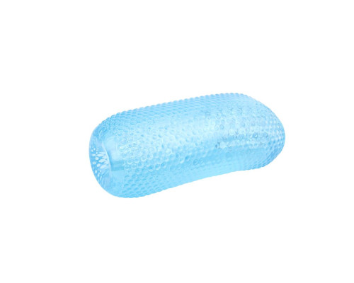 Голубой текстурированный мастурбатор Palm Stroker No.3