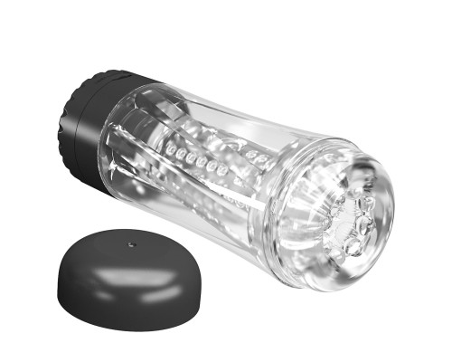 Прозрачный мастурбатор с вибрацией Tamara