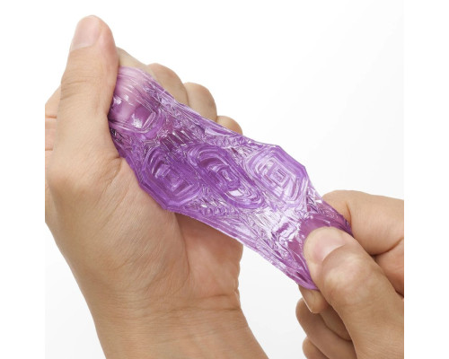 Фиолетовый мастурбатор-стимулятор Tenga Uni Amethyst