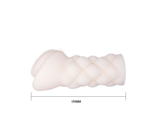 Тугой мастурбатор-вагина с вибрацией