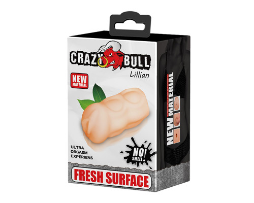 Мастурбатор-вагина Lillian с рельефным тоннелем