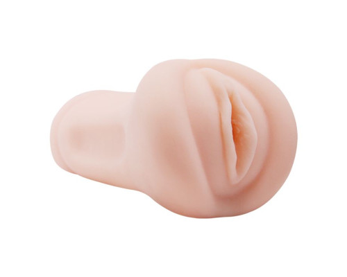 Телесный мастурбатор-вагина с эффектом смазки