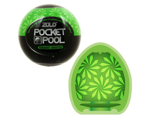 Эластичный мастурбатор Zolo Straight Shooter