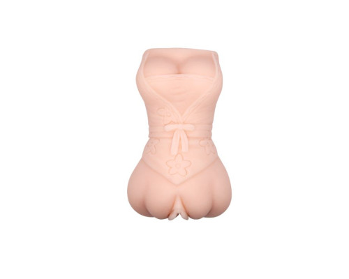 Мастурбатор-вагина с эффектом смазки в виде женской фигурки